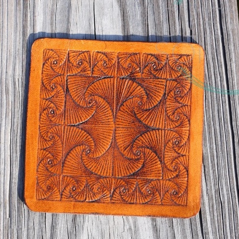 cleversomeday's tweet photo. Gen art from @ReinderNijhoff 's Amsterdam turtle https://t.co/luq1fNtoRx tooled in leather with a #Cricut. https://t.co/RhzidbINPT @OfficialCricut @tandyleather #plottertwitter https://t.co/1OcNHDL7xM