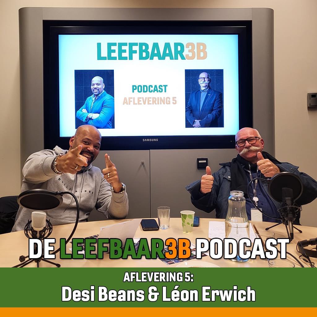 In aflevering 5 van Leefbaar 3B - de podcast - bespreken Desi Beans en Léon Erwich kansen op het gebied van jeugd en jongeren, dromen voor Lansingerland en geven ze voorbeelden van omdenken en -doen📌. <a href="/4LeonErwich/">Leon Erwich🍀Leefbaar3B</a>  <a href="/DesiBeans/">Desi Beans</a> 

Beluister de podcast via:
stemleefbaar3b.nl/podcast/desi-b…