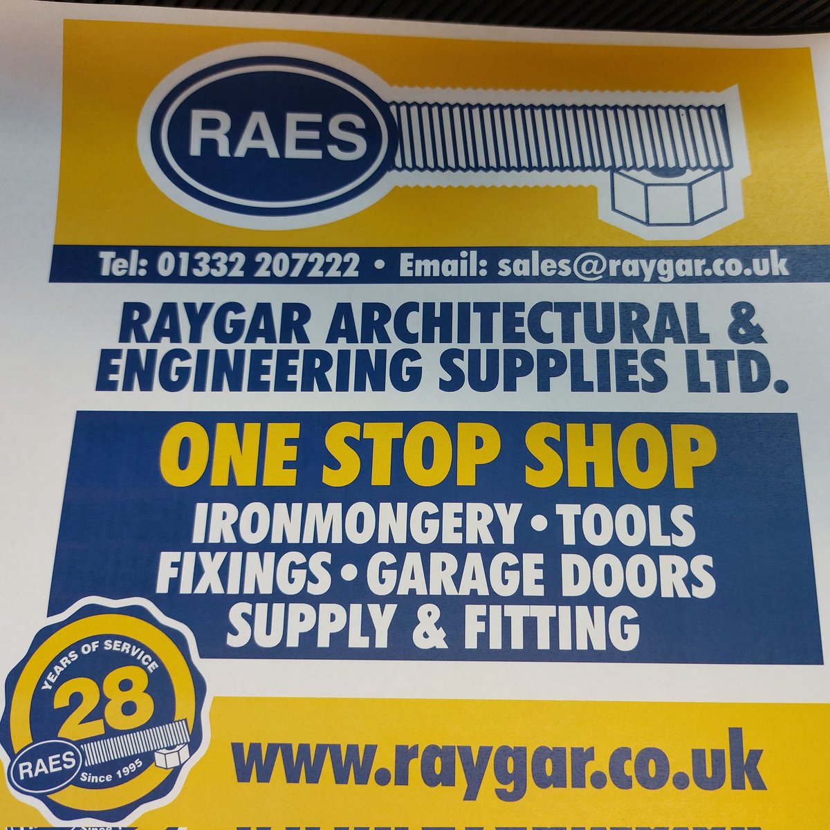 New design on incoming stationary and bags.