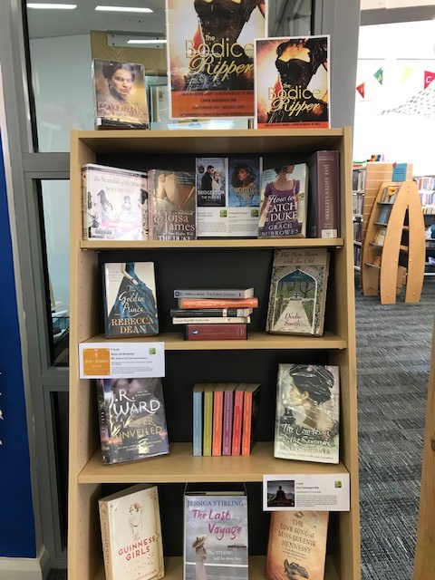 eastlothianlibs's tweet photo. This week #DunbarLibrary is getting excited about Bridgerton season 2. It's not released until the 25th March so here is a display of breath taking Bodice Rippers to keep you going until then.
#WeekendVibes #hotontheshelf #Bridgerton #Borrowbox #libraries https://t.co/MYSa8v8uBT