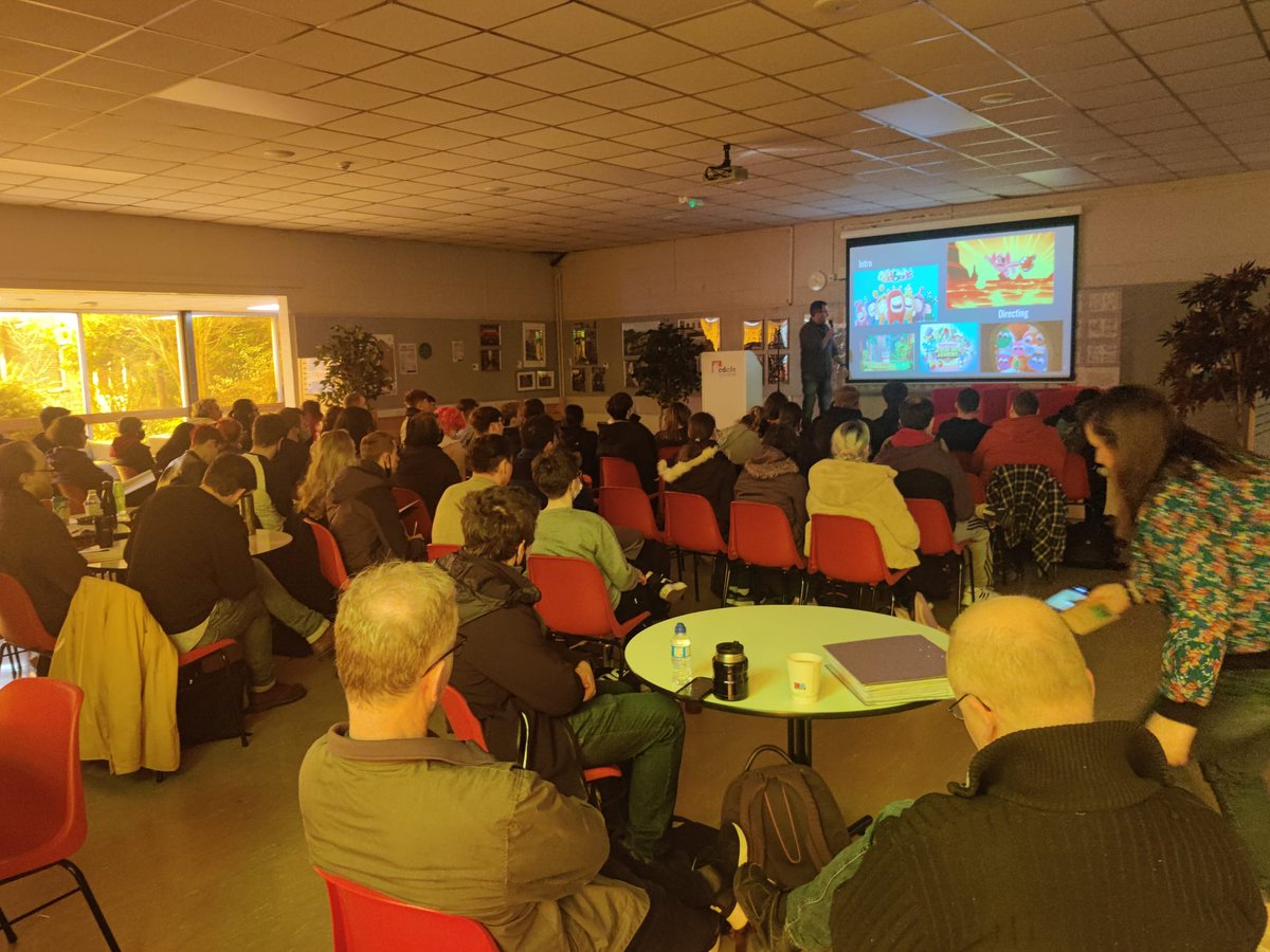 dhulaigh's tweet photo. Thanks again to @aidanmcateer from @BrownBagFilms for giving his talk on "Visual Storytelling in Animation"
#Keyframe8 #animation https://t.co/VNLqy4rkoR