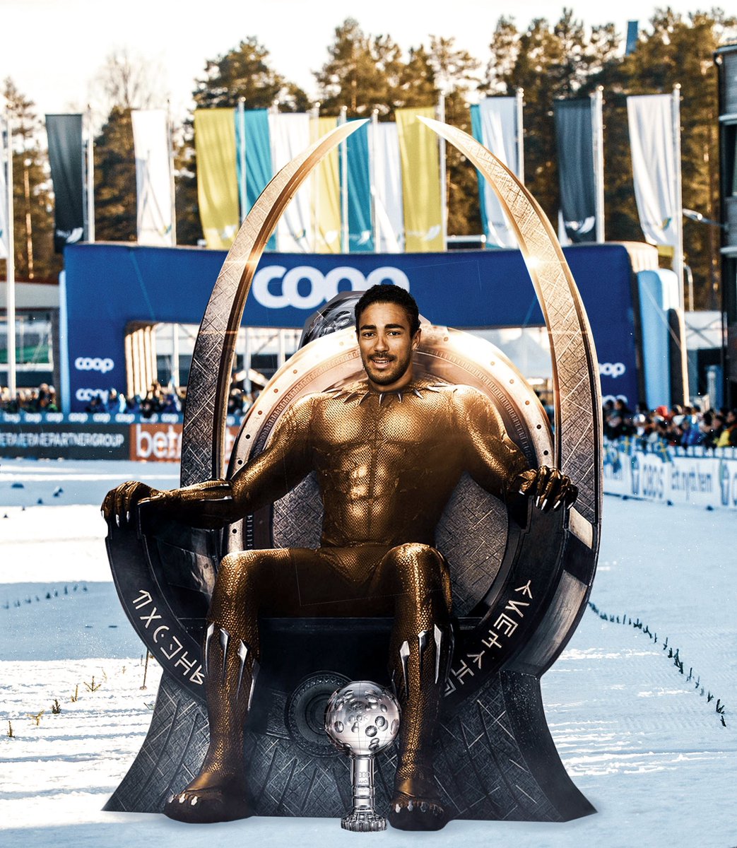 team_valoche's tweet image. HISTORIQUE @Richardjouve 🔥🏆
1er fondeur français à remporter un globe de cristal 🔮 Monstrueux 🇫🇷👊🏻

#BlackPanther #SkiDeFond #Sprint