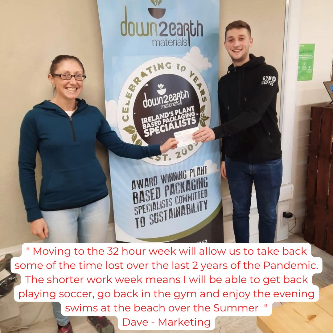 STP_Ireland's tweet photo. With the first week of the 32 hour working week nearly down, here's what it means to some of our team. https://t.co/M5GOgv2l0t