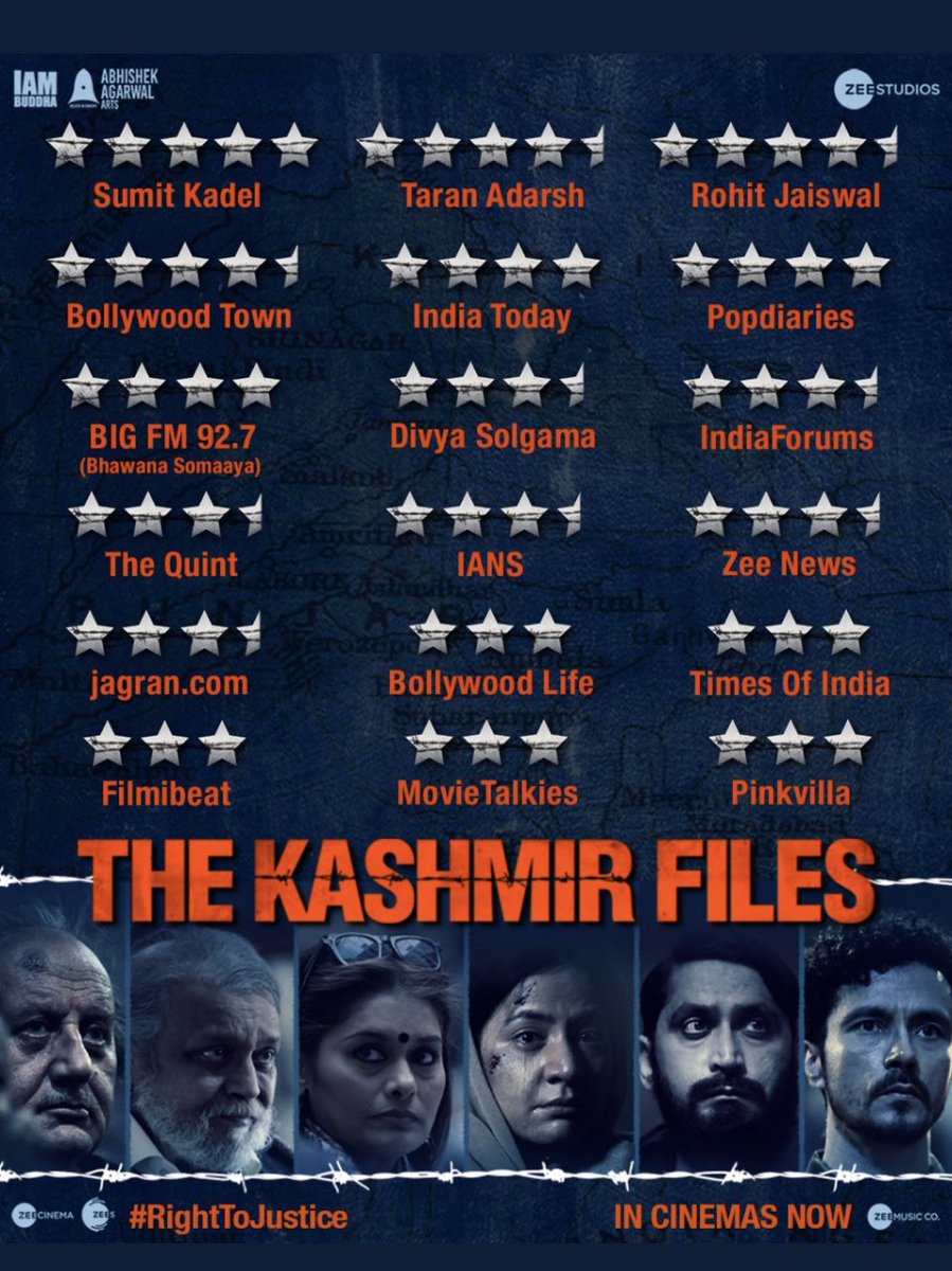 AnupamPKher's tweet photo. जनता जनार्दन का प्यार…उनकी दुआयें…उनका आशीर्वाद ….. उनके आंसू… हमारी फ़िल्म #TheKashmirFiles को धीरे धीरे आगे ले जा रही है! भगवान के घर में देर है, अंधेर नहीं।जय माँ खीर भवानी। जय भोलेनाथ! 🙏❤️ @vivekagnihotri https://t.co/QcS4e3apU8