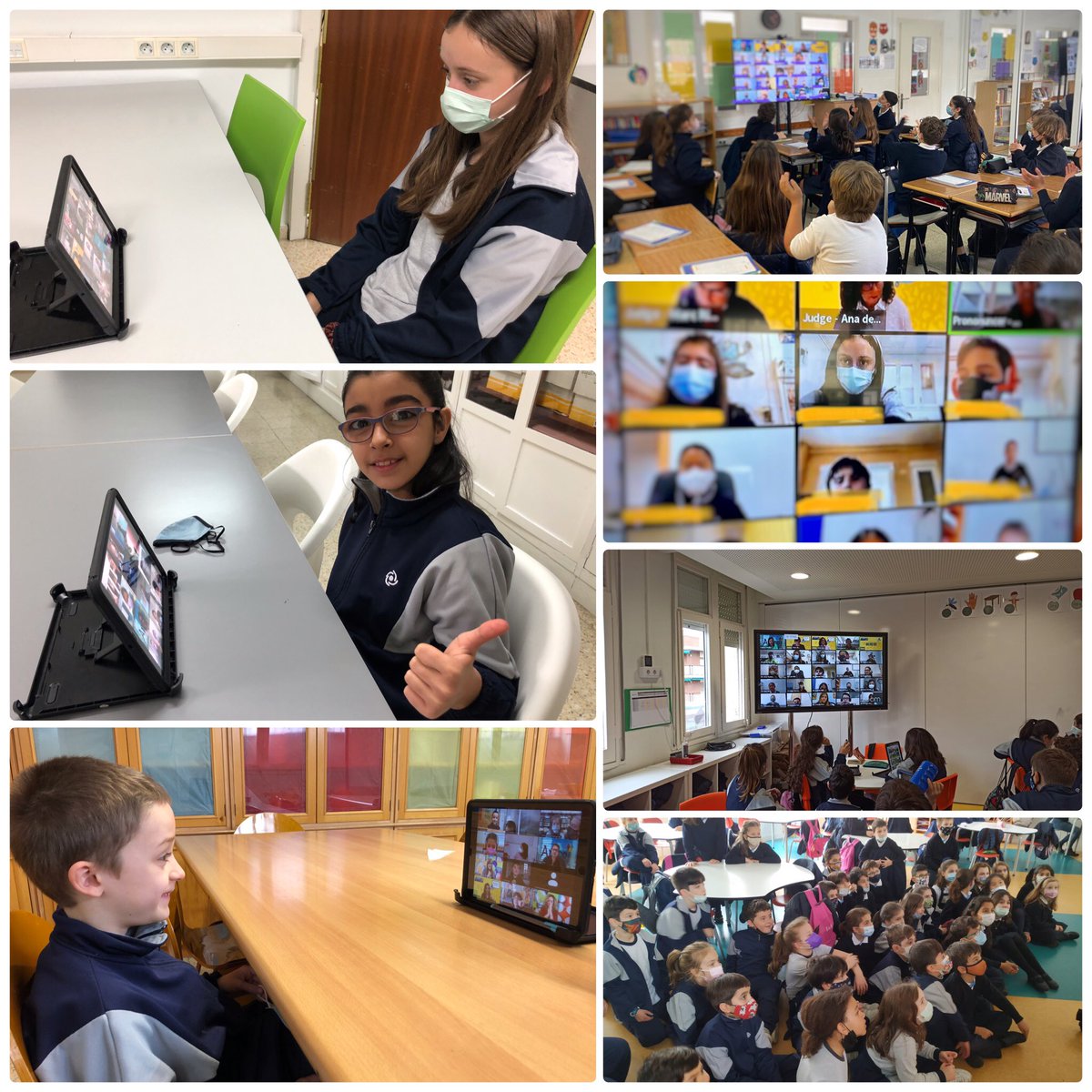 PrimNatzEsplu's tweet photo. The best spellers of @PrimNatzEsplu have participated in the Champions Day! 🐝
Congratulations to all the participants🎉
#X𝗔𝗺𝗰𝗼𝗦𝗽𝗲𝗹𝗹𝗶𝗻𝗴𝗕𝗲𝗲 #HappytoLearn #Gryffindor2n #Diver4t #6èonline @AMCO_iberia https://t.co/oUr7BbVSSN