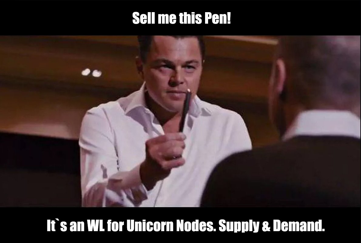 JosJan19's tweet image. Here are some infos about @unicornnodes:

🦄Whitelist, Public Pre-sale and launch🦄:
| WL Pre-sale: 
Price: $6
| Public Pre-sale: 
Price: $10 
| Pre-Seed Sale 
Price: $12
(Max 4,166 tokens)
SOLD OUT!
| Launch price will be $2

Don&apos;t miss it!

#NodeNFT #passiveincome #Whitelist