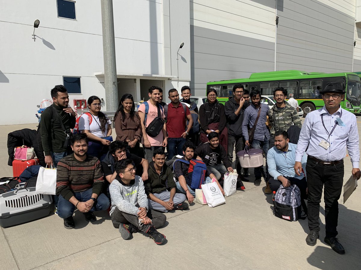 ArifMahfuzSidd1's tweet photo. We are finally in India from Ukraine 🇺🇦. Thank you @IAF_MCC @himantabiswa @PMOIndia  @opganga for bringing us from the terrible warzone . I would like to thank to our embassy in Poland 🇵🇱 and the members of this journey.  @IndiainPoland https://t.co/hcTsPmO04u