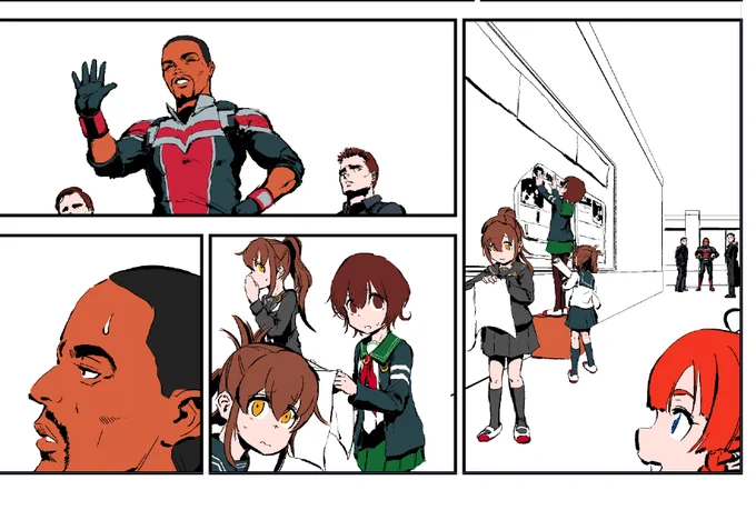 これはアベンジャーズに心を開かない駆逐艦です。 