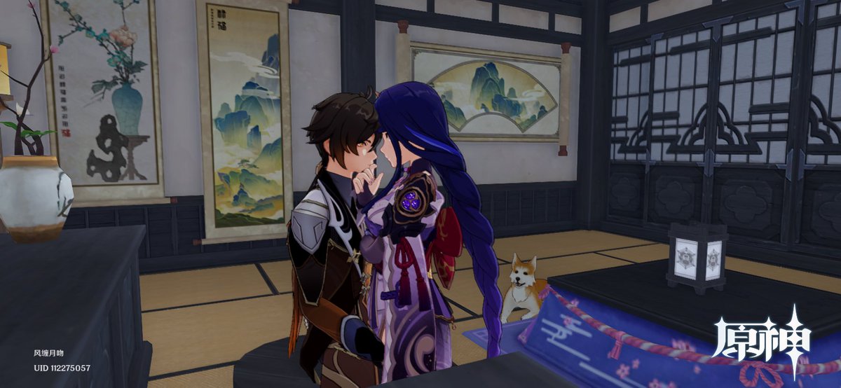 Alexis_XYA's tweet photo. AAAAh😭A perfect match!!!!!
#ZhongEi #Zhongli #RaidenShogun #RaidenEi https://t.co/tahji5vR6U