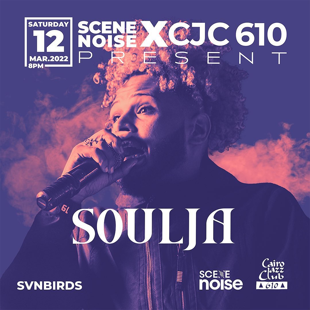 SceneNoise's tweet photo. Collector’s items ⚡️
One of Sudan’s highest streaming artists is making his debut tomorrow. #SceneNoise & #CJC610 are proud to present you with @souljamusicc.
Who’s coming? 🇸🇩 https://t.co/8j9lR1Nl7u