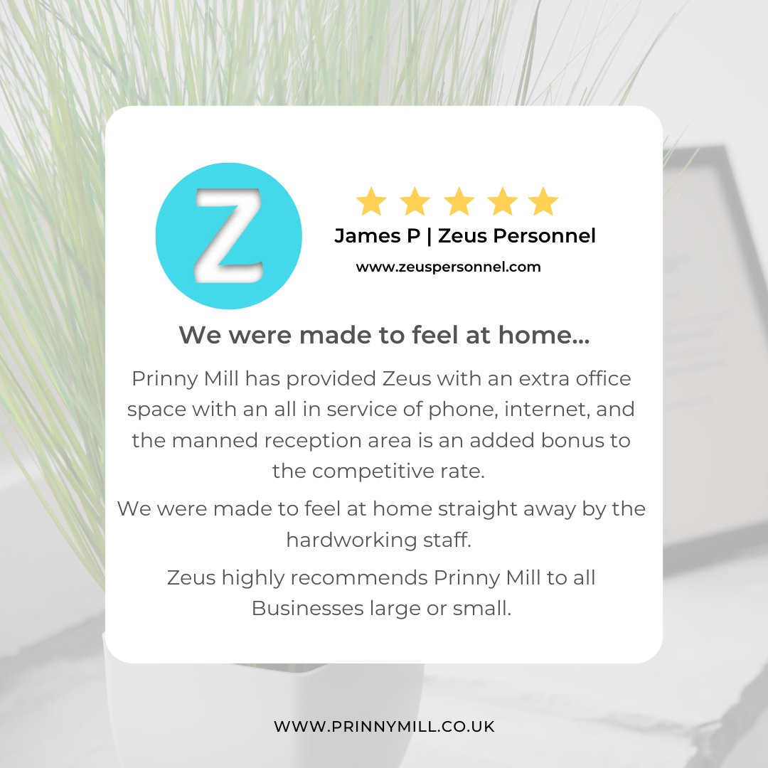 Are you thinking about using our services? 

Here's what @ has to say about their serviced office!

Check out what they have to offer also!..

Contact Us...
📞01706 240010
🌐ow.ly/o7Gl50IgYrJ