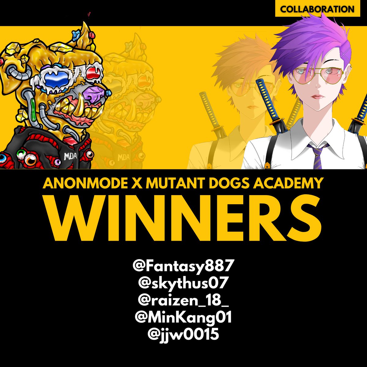 ANONmode (Story-driven NFTs | GEN 1 CLOSED) tweet media