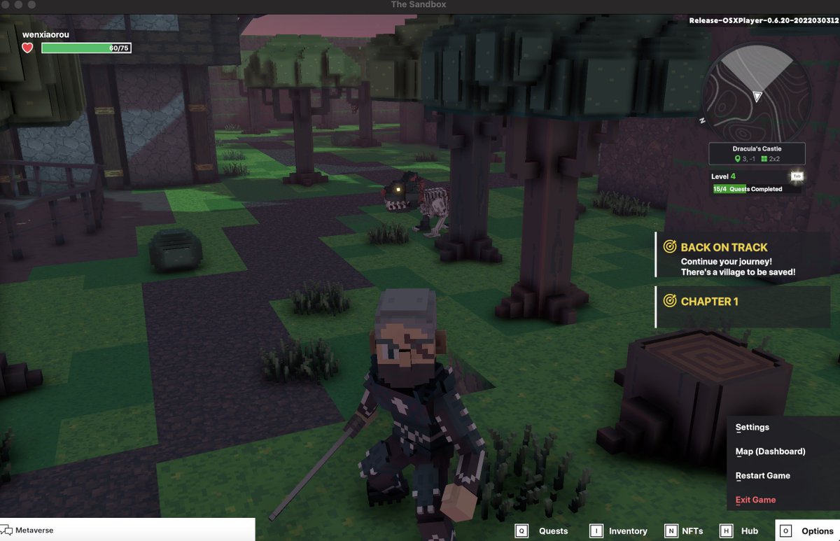 wenxiaorou's tweet photo. @TheSandboxGame I just participated in the daily #SandboxAlphaS2Contest for a chance to earn up to 1,000 $SAND! Starting March 10 - Show your love for Dracula. Check out my screenshot below! 👇 #SandboxAlphaS2 https://t.co/dzmqDivInH