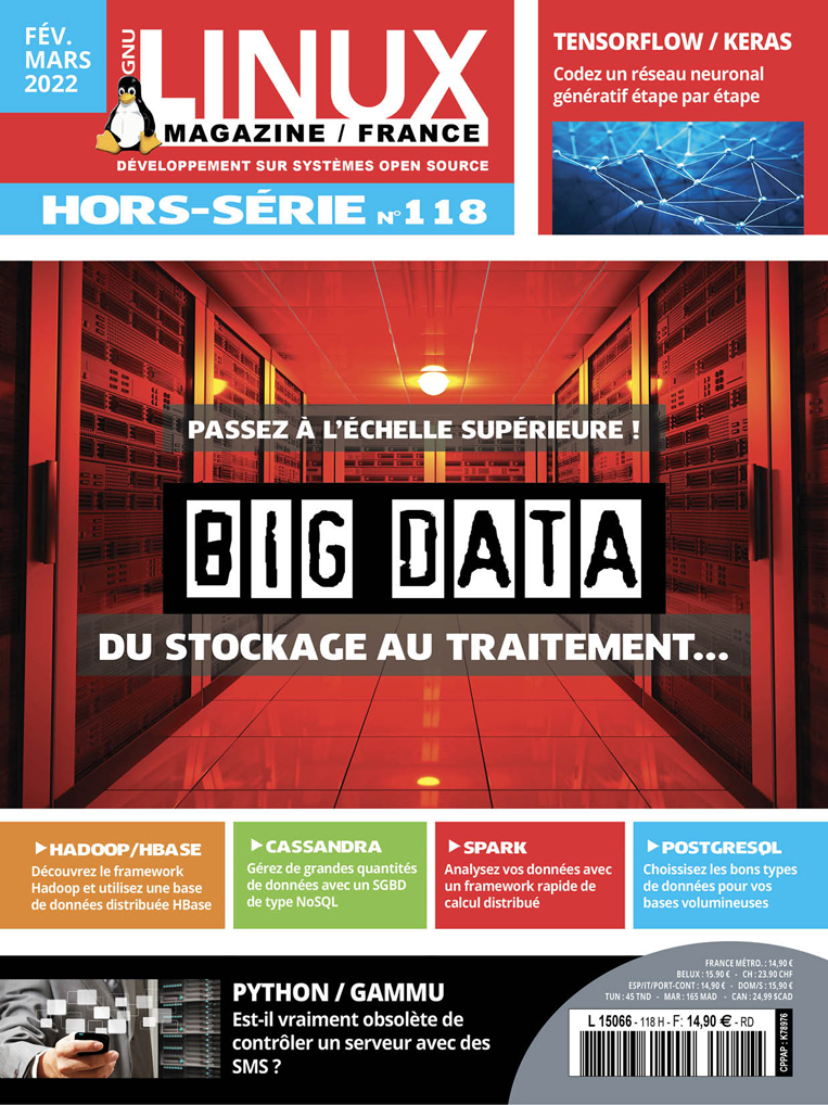 gnulinuxmag's tweet image. 📢 Vous avez manqué le dernier GNU/Linux Magazine ainsi que son hors-série ?

Pas de panique, vous pouvez toujours les obtenir sur notre boutique : bit.ly/3ih6Hwp

#django #elasticAPM #QGIS2WEB #QFIELD #namespace #BigData #Hadhoop #Python #Spark