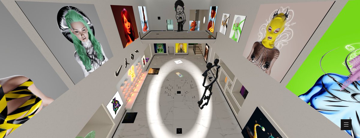 New update from my @oncyber_io  oncyber.io/lootpodgeespot
Everything you see in here is a NFT

Please give it some time to load it has very heavy 3D objects.

Please use a Desktop Computer and browser to watch the show.
#NFTshilling #LootPod #3DNFT #NFTs