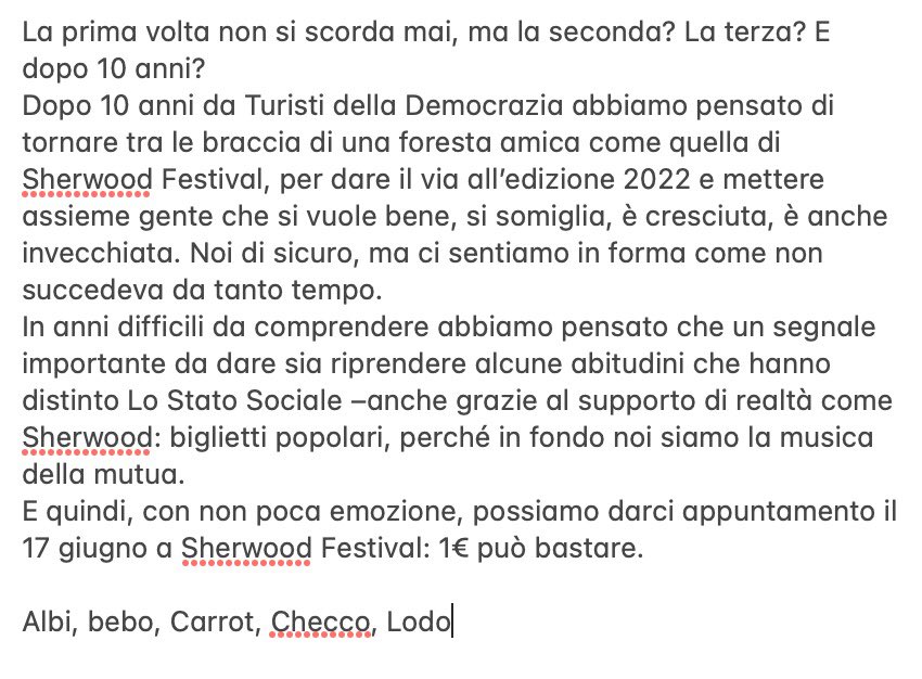 lostatosociale's tweet photo. Regaz, ci vediamo il 17 giugno a @SherwoodPadova https://t.co/PSg0QlyKH8