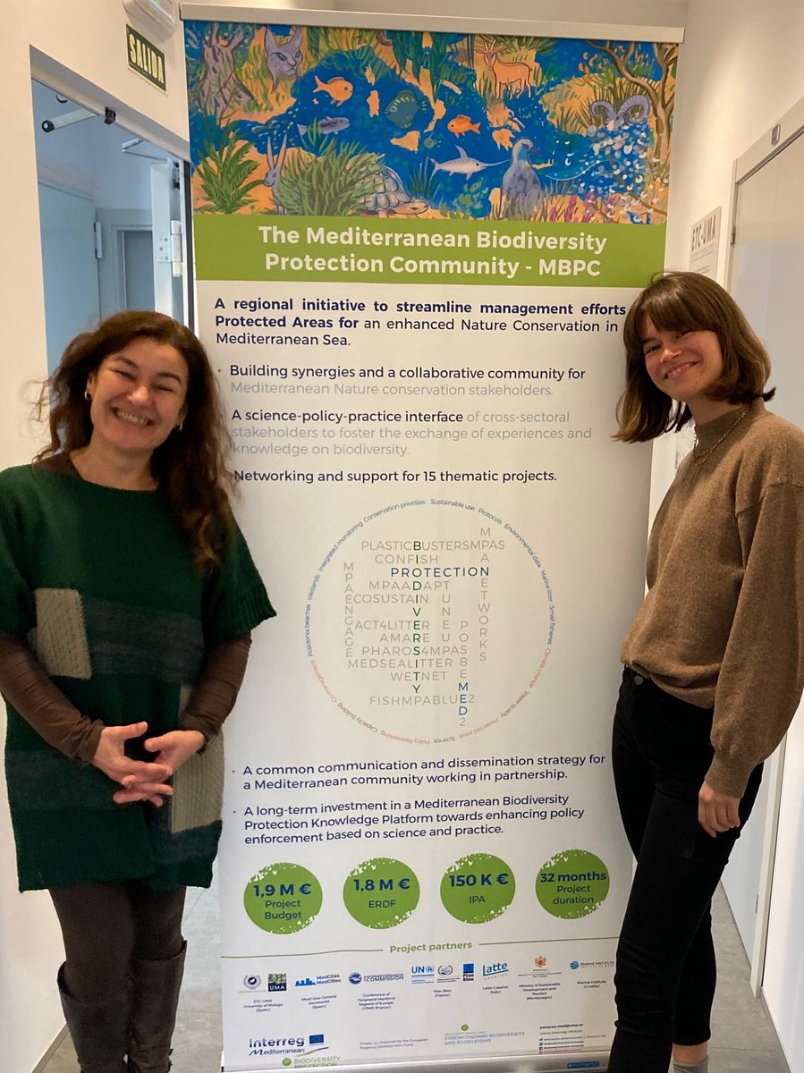ETC_UMA's tweet photo. Today is the last day @ETC_UMA for our @InterregYouth IVY #young #Volunteer Chiara Galioto. A big thank you for the enthusiasm and contribution to cross border #cooperation for better #biodiversity #protection in the #Mediterranean @MEDCommunity3_2 #ONEMED #WOMED Keep smiling😀🌍 https://t.co/pbg9fa9ncG