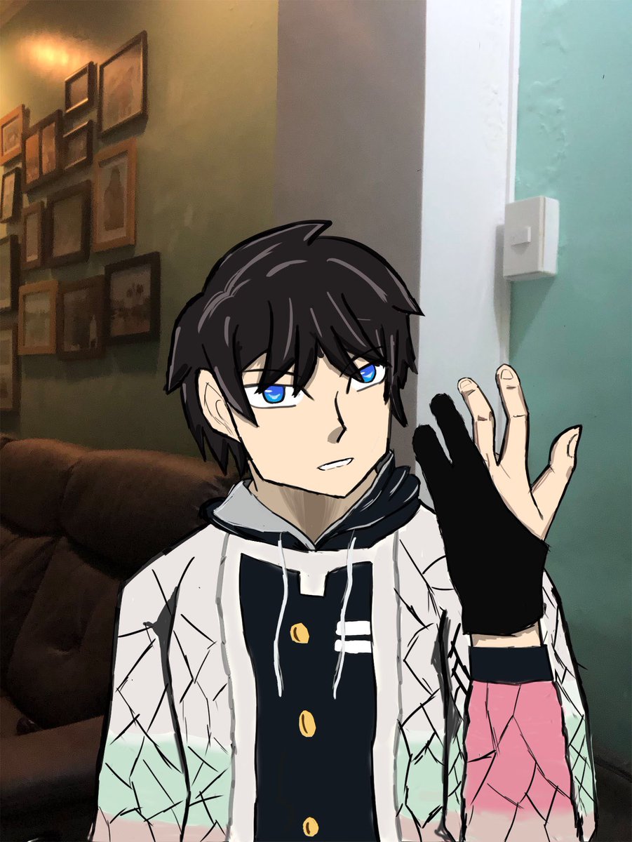 settodesuka's tweet image. Hi, I’m Benjita (he/him, 16), your local artist in training! I initially picked up drawing just to add a skill in my skillset, but now my purpose in drawing is for the memes 🤣😂

Anw here’s my art, I hope you like it