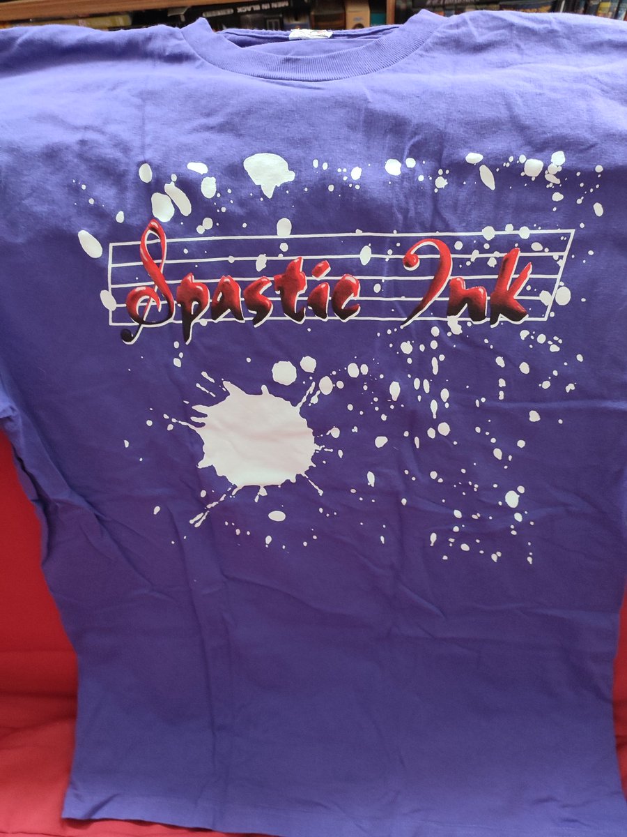LionelDevillers's tweet photo. Today I'm wearing a collector's t-shirt from the band #SpasticInk, one of my favorite guitarist Ron Jarzombek's three bands.
Cool I received the collector's cd of the band #Paralysisband technical thrash band. https://t.co/BCpOizJS8H