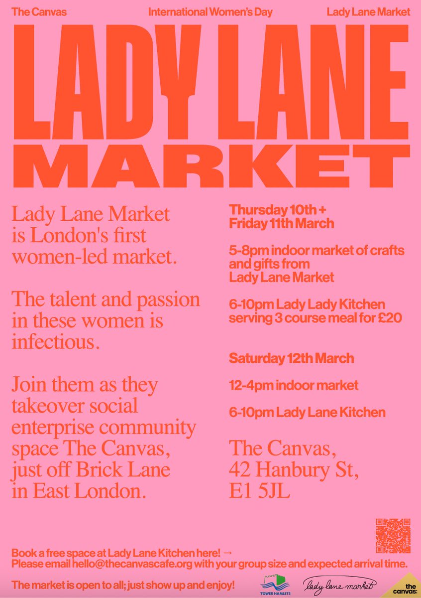 ladylanemarket's tweet photo. Day 1 of Lady Lane Takeover was a success! 🥳 Thank you to everyone who stopped by. 😌

Join us today - same place, same time 😎
https://t.co/htB90EG3TJ #bricklane #veganfood #vegan #market #marketstalls https://t.co/vvIShBlWRy