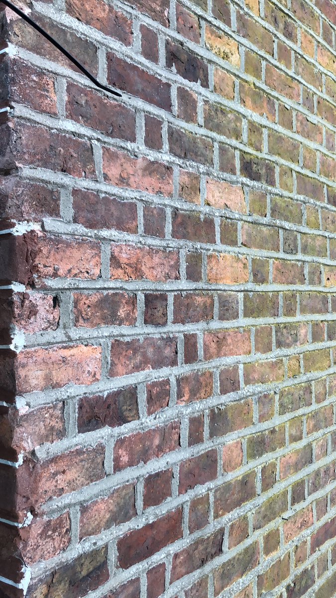 moranjohna1's tweet photo. It is slow but fixed now for decades to come! Limerick edges! Getting closer to completion of at least the #perysquare side of house at no 6. Within weeks of moving scaffolding to attack the side! #georgianlimerick #limerickedge https://t.co/YDVKpfQcrD
