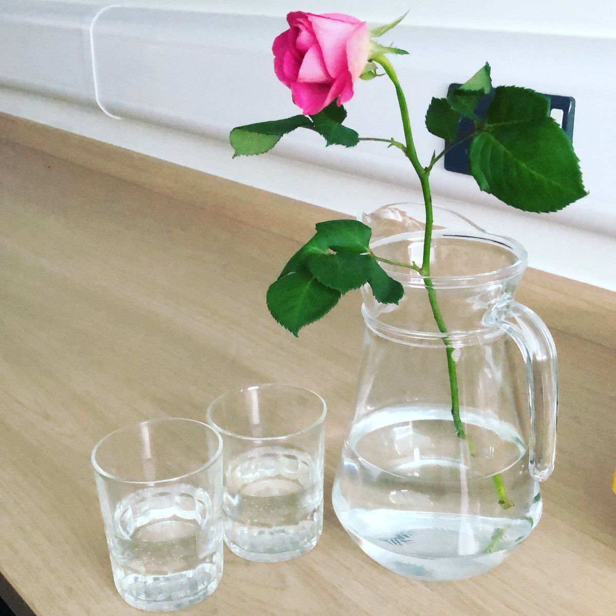Coming in this morning to a rose on my desk was a lovely touch. I have such wonderful co workers. Have a blessed Friday folks 🥀📚 🏫 #edutwitter #FridayFeeling #PositiveVibes