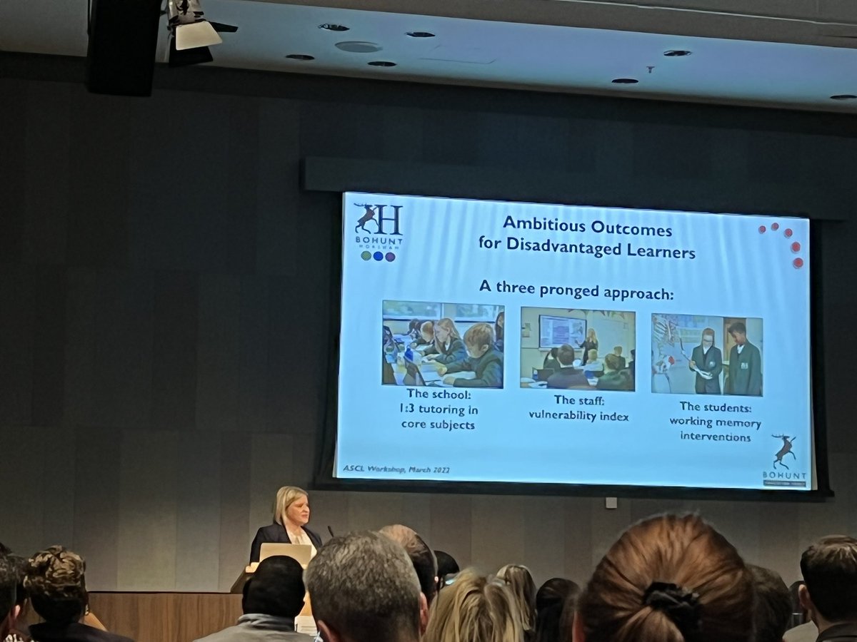 #ascl2022 Georgette Ayling, Headteacher, Bohunt Horsham 3 main strategies for disadvantaged learners <a href="/MyTutor/">MyTutor</a>