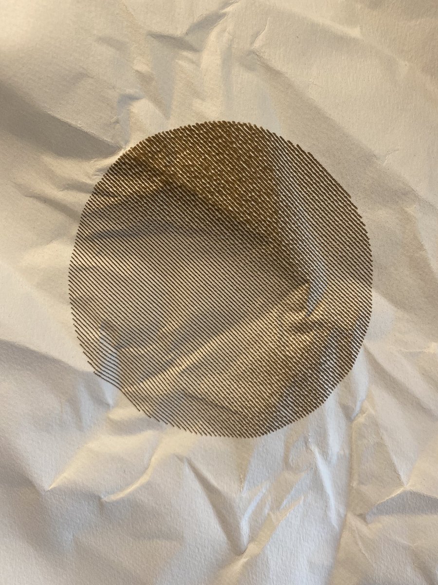 mathusalem_art's tweet image. Playing with paper texture 
#wip #physicalcoding