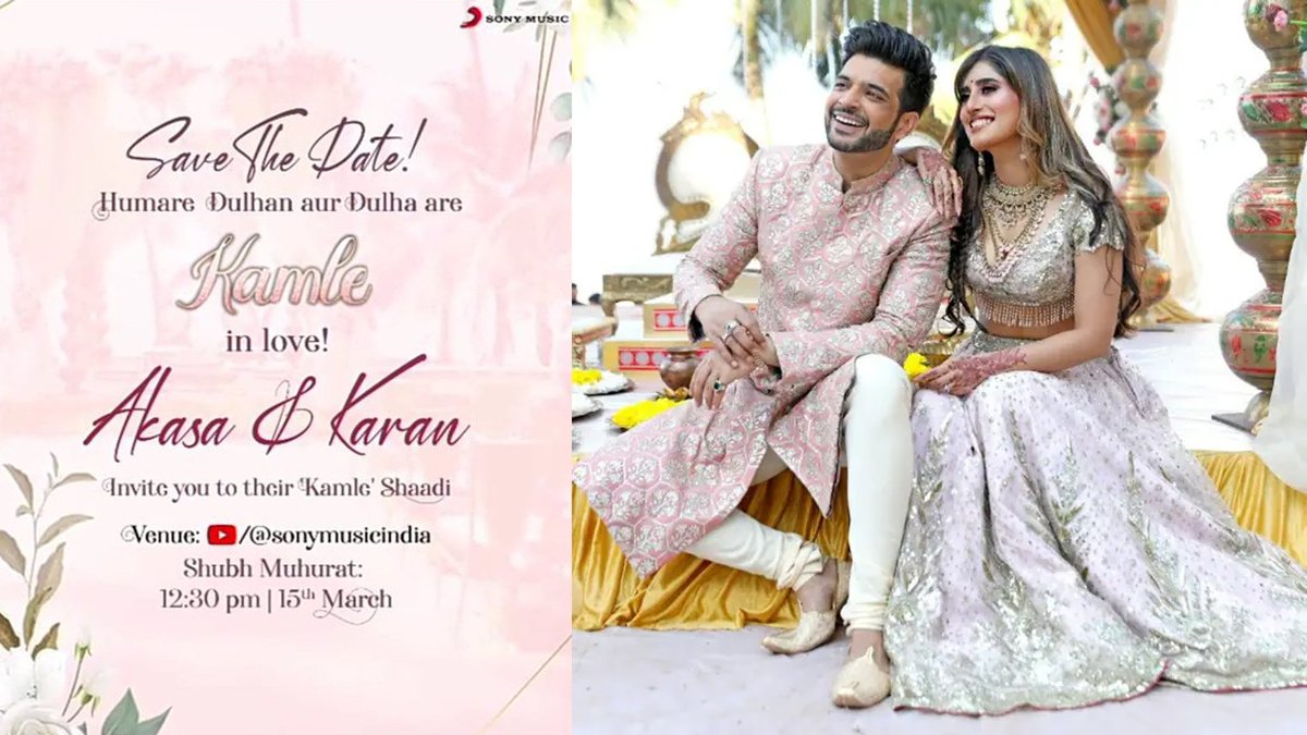 #KaranKundrra And #AkasaSingh Our Sweet #Kamle Couple 😍
Out On 15th March, 12:30

<a href="/kkundrra/">Karan Kundrra</a> <a href="/AkasaSing/">AKASA</a> <a href="/SeemaSaini26/">Seema Saini</a> @ashwinmanu <a href="/TheGoodGuns/">The Good Guns Motion Pictures</a> <a href="/SJ_Shijith/">SHIJITH</a> <a href="/kt2weets/">Kartikya Arora</a> <a href="/Shuklarajesh248/">Rajesh shukla</a> <a href="/sonymusicindia/">Sony Music India</a>