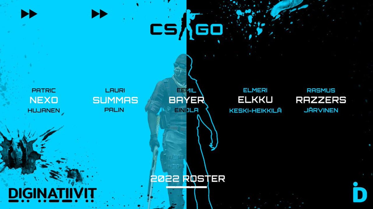 SE ON SIINÄ! 🔥🔥

Kasattiin uusi rosteri ja lähdetään haastamaan servereille. Seuraa tiimin taivalta yhdistyksen someissa ja tuu kannustamaan pelejä striimeihin! 👊

Tarkemmat pelaajaesittelyt tulee myöhemmin, joten pysy kuulolla 💪

#esports #kuopio #counterstrike #newroster