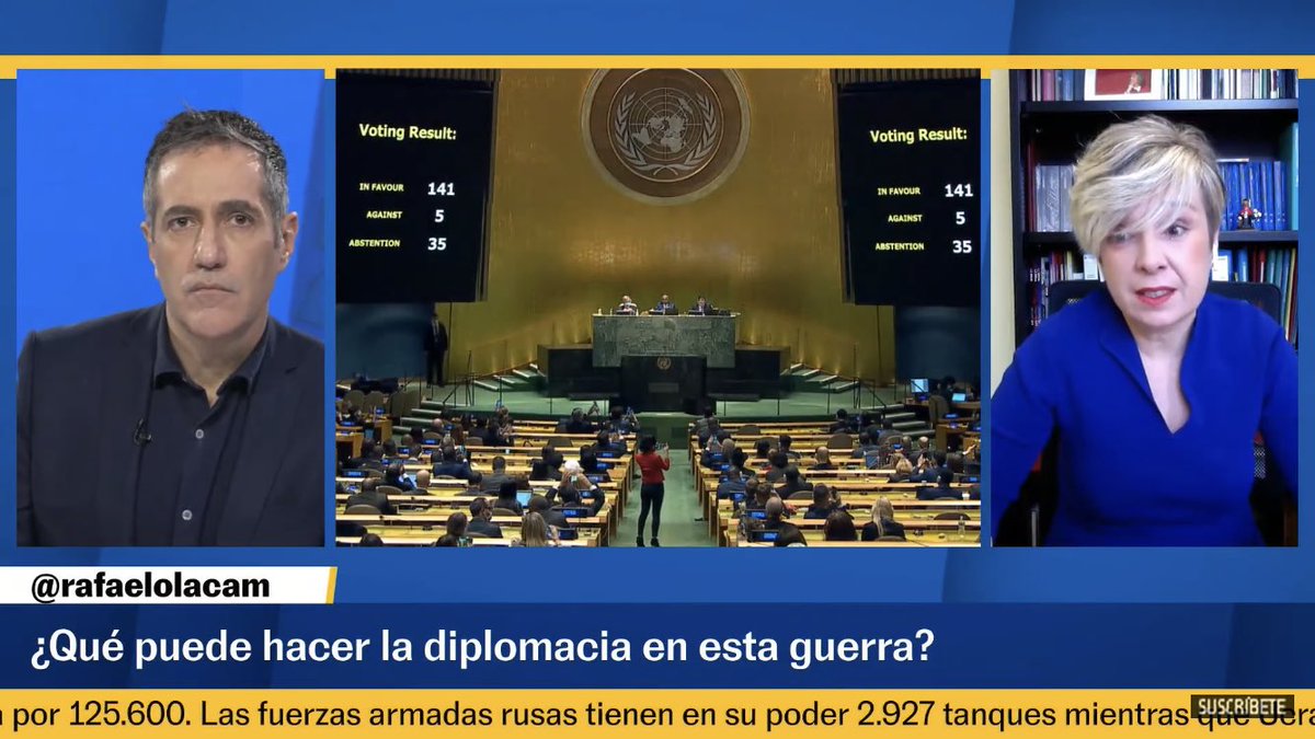 eva_baroja's tweet photo. ¿Hasta dónde quiere llegar Putin? ¿Podría Rusia iniciar una guerra nuclear? ¿Cómo puede afectar la guerra a la economía mundial?

Primer programa especial de @el_pais &amp; @lacoproductora pilotado por @franllorente y @carlosdevega. Aquí: https://t.co/UxyPRa8Jxi https://t.co/fNArqZcGae