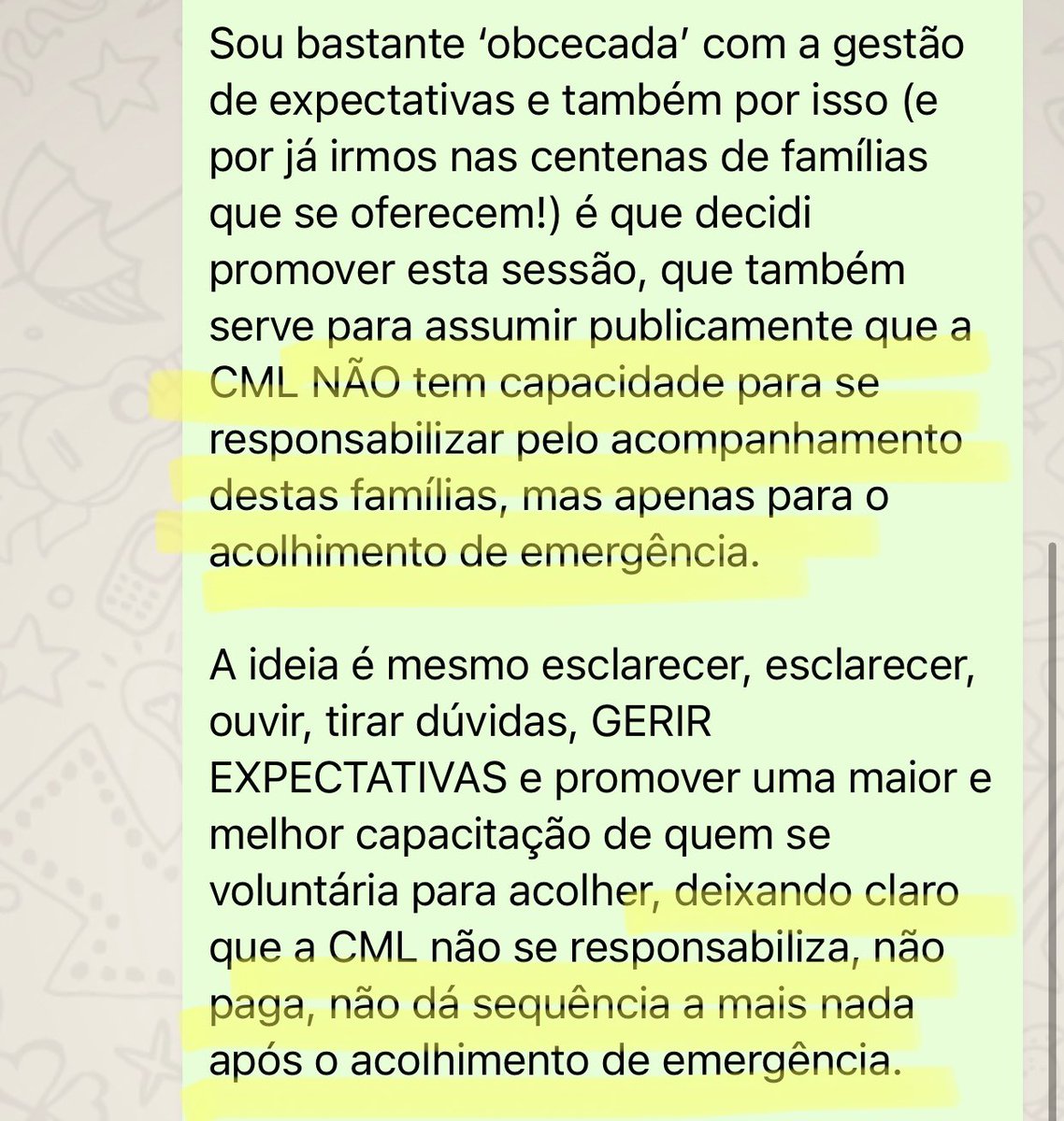 manjos's tweet photo. 2feira há sessão de esclarecimento organizada por Laurinda Alves sobre o apoio aos refugiados ucranianos. Na msg de convocatória, a Vereadora dos Direitos Humanos e Sociais deixa claro que é preciso “gerir expectativas”. 
A ler isto, diria mesmo que é melhor não ter nenhumas… https://t.co/7dR4DrP1xp