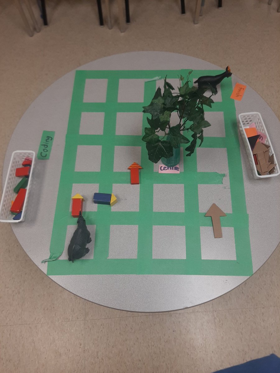 I am so impressed with the lo-tech
coding table <a href="/Mrs_RizviSyeda/">Syeda Rizvi</a> and Ms Yadav have for K3 at <a href="/DunrankinPS/">Dunrankin Drive PS</a>. #PeelEML #Peel21st win! <a href="/PeelSchools/">Peel District School Board</a>