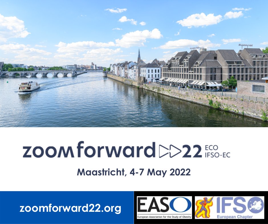 We’re preparing for #ECO2022 4th-7th May!

We have an excellent scientific + educational program available to you. Learn more, explore the program, register today!

zoomforward22.org/?p=home

<a href="/EASOobesity/">EASO</a> 
<a href="/EASOobesityECN/">EASO Early Career Network</a>
<a href="/ObesityCan/">Obesity Canada</a> 
<a href="/IfsoSecretariat/">IFSO</a>