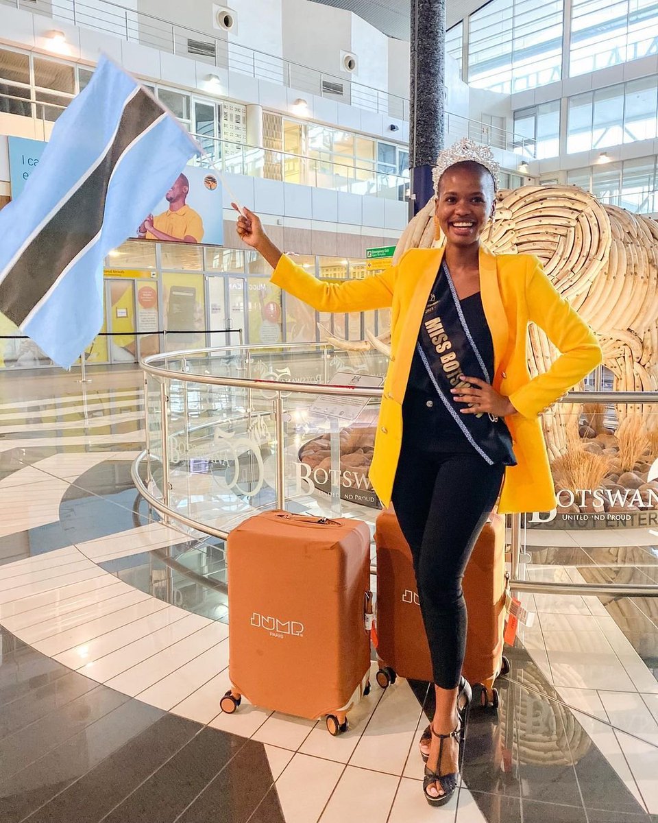 hennymaps's tweet photo. ..All the best to @officialmissbw Ms. Palesa Molefe who left for Puerto Rico earlier today (11th March 2022) to participate at the @MissWorldLtd grand finale slated for March 13th - March 16th 2022.
#RepBW #PalesaToTheWorld https://t.co/qTl1lqXpbg