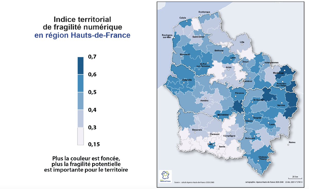 Assembleurs's tweet photo. 👀L'Indice de Fragilité Numérique ça vous parle ?

💡1ère version territorialisée à découvrir dans le Repère @hautsdefrance pour comprendre les enjeux d’inclusion numérique en fonction des territoires de la région :
➡️https://t.co/Fdvx1IG7Om https://t.co/yUTu1kwjjZ