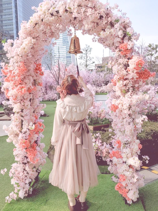 れおぴっぴ連れてお花見してきたー 