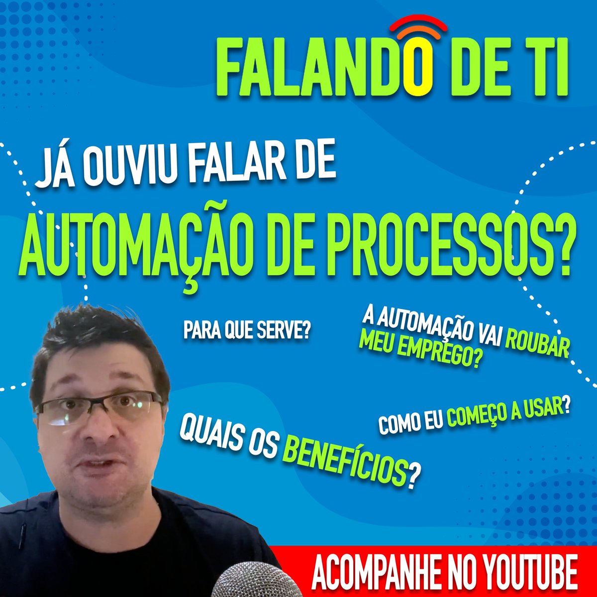 robertosamaro's tweet image. Você sabe o que é automação de processos robóticos? youtube.com/watch?v=udrHWr… #rpa #automacaodeprocessos