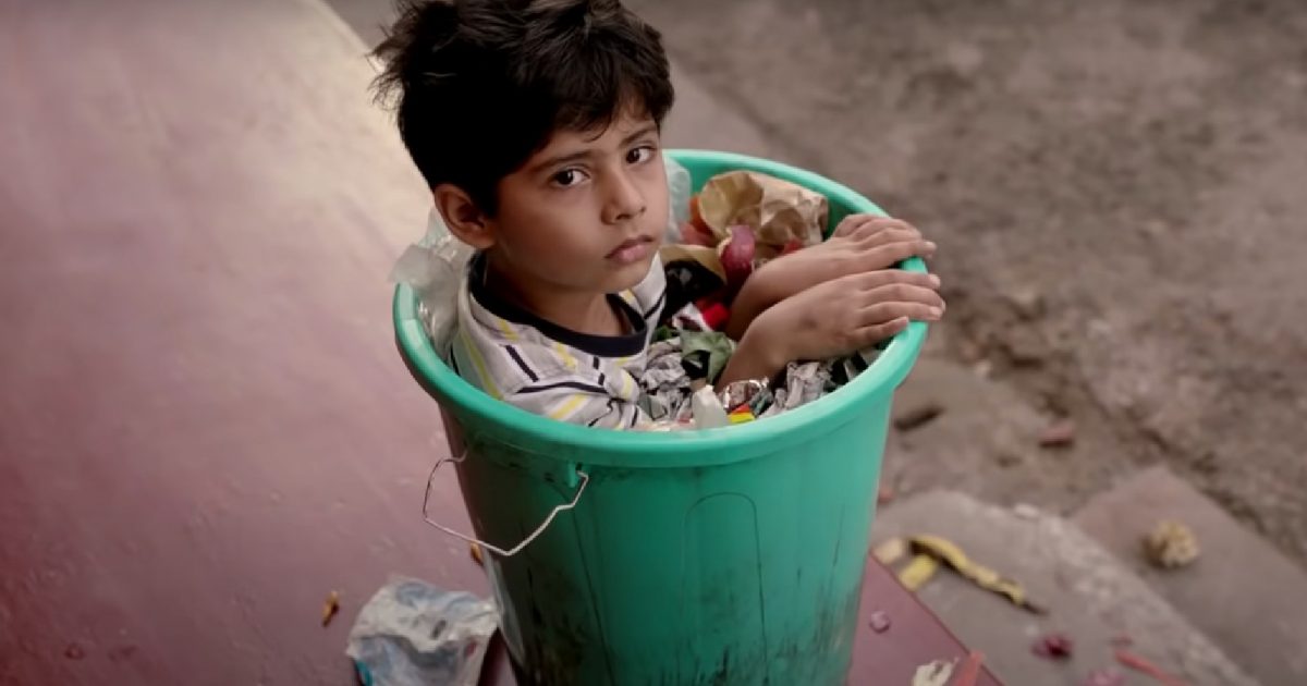 marketinghuddle's tweet photo. Boy Gets “Stuck” in a Trash Bin to Make a Point About Waste Management https://t.co/qHkM6FbKei https://t.co/y9tua0gmNc