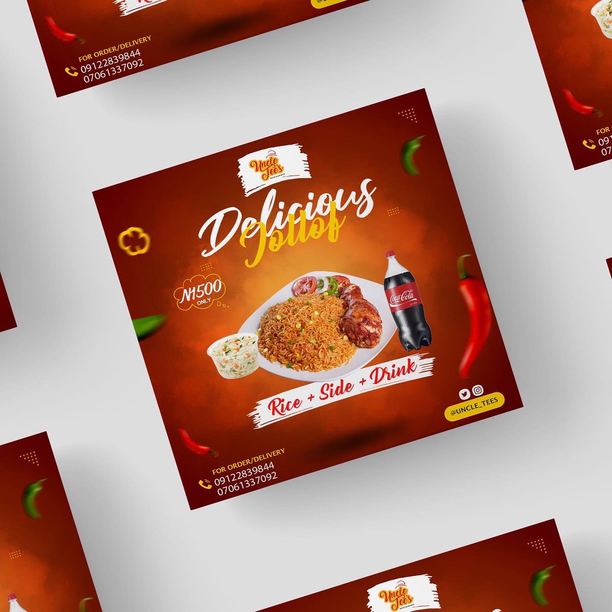 aboogeeky's tweet photo. Getting meals at a pocket happy rate just got easier! Get your meal from @uncle_teess today, sate your cravings without hurting your bank’s feeling.

Here is my submission for the UncleTees talent hunt. I need all the likes and retweet I can get pls. Thanks
#uncletees https://t.co/HtMSt5Aj8K