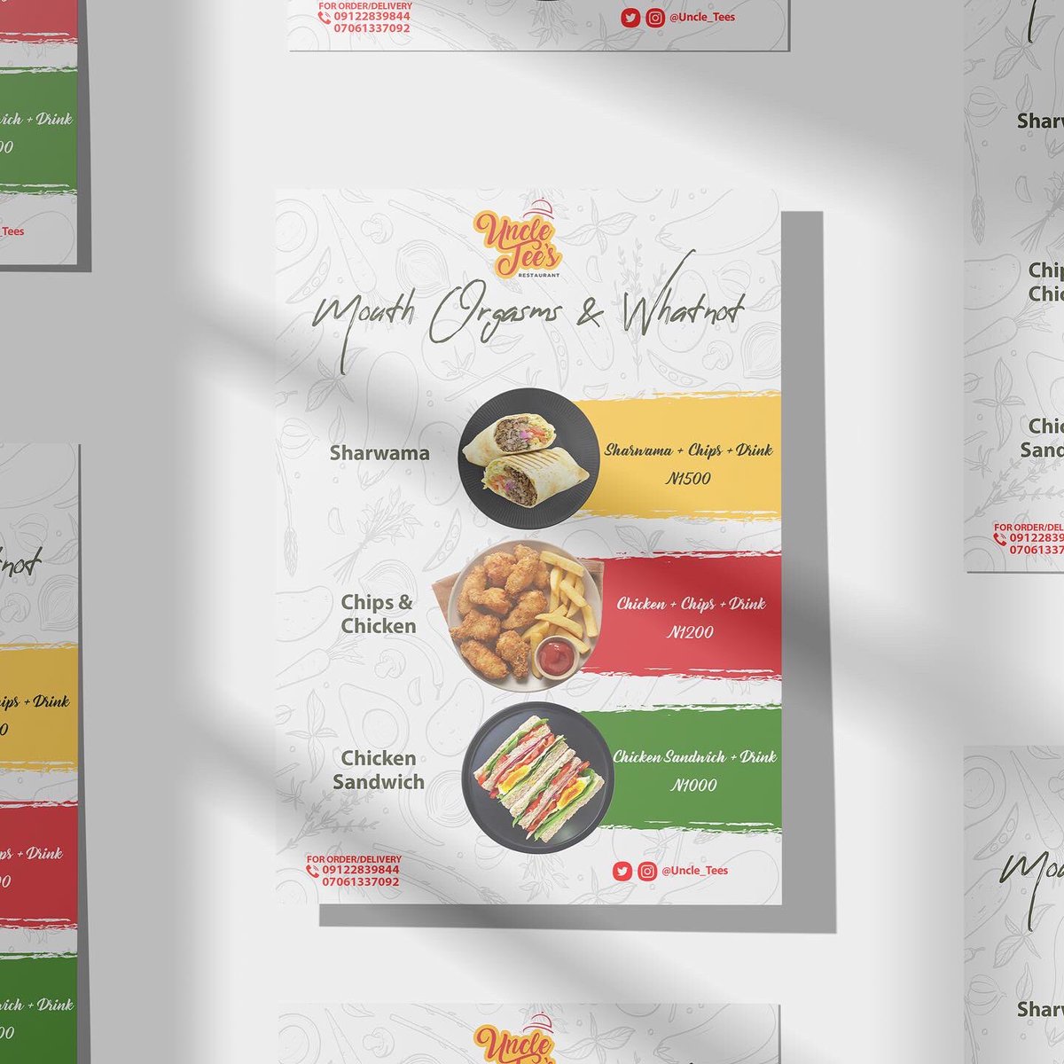 aboogeeky's tweet photo. Getting meals at a pocket happy rate just got easier! Get your meal from @uncle_teess today, sate your cravings without hurting your bank’s feeling.

Here is my submission for the UncleTees talent hunt. I need all the likes and retweet I can get pls. Thanks
#uncletees https://t.co/HtMSt5Aj8K