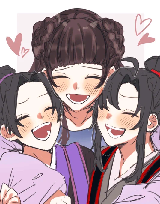 私のだ〜いすきな弟達!
#魔道祖師 #MDZS 