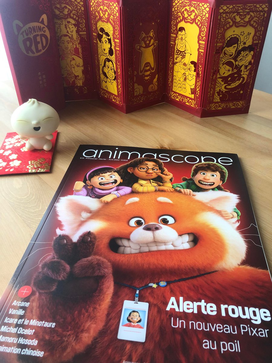 Animascopefr's tweet photo. C'est la sortie du nouveau film Pixar ! Alerte Rouge arrive directement sur Disney+. Nous avons adoré !

 Pour en savoir plus, n'hésitez pas à vous procurer animascope 06 dans lequel nous avons rencontré plusieurs membres de l'équipe technique.  @DisneyPlusFR @Pixar https://t.co/otQ0XZAFxq
