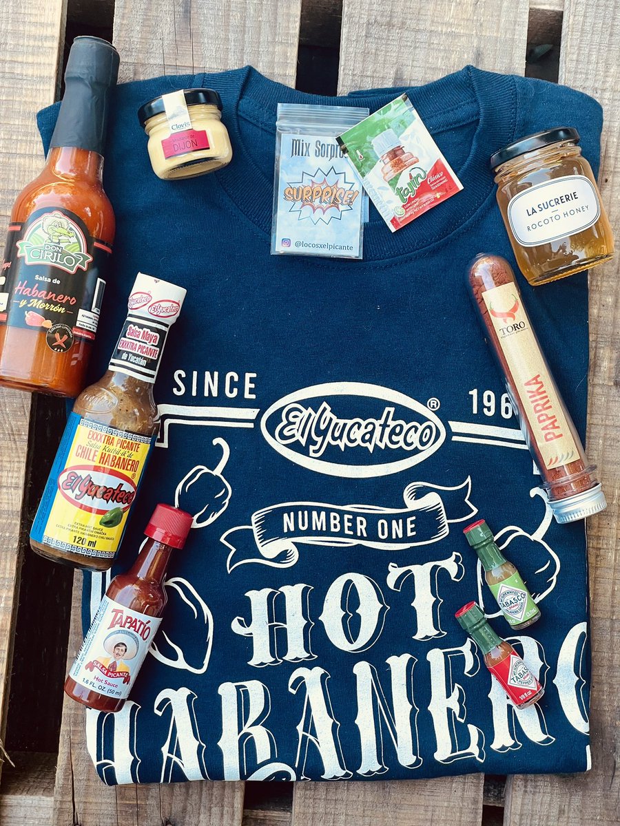 locosxelpicante's tweet image. #Sorteo
  
🌶  Para los amantes del picante sorteamos este espectacular combo

🛒Podés encontrar más salsas y semillas picantes en locosxelpicante.com

Para participar
👥 Follow: @locosxelpicante 
👍RT + Fav

🇦🇷 Válido en Argentina, envío a cargo del ganador

Sorteamos: 16/03