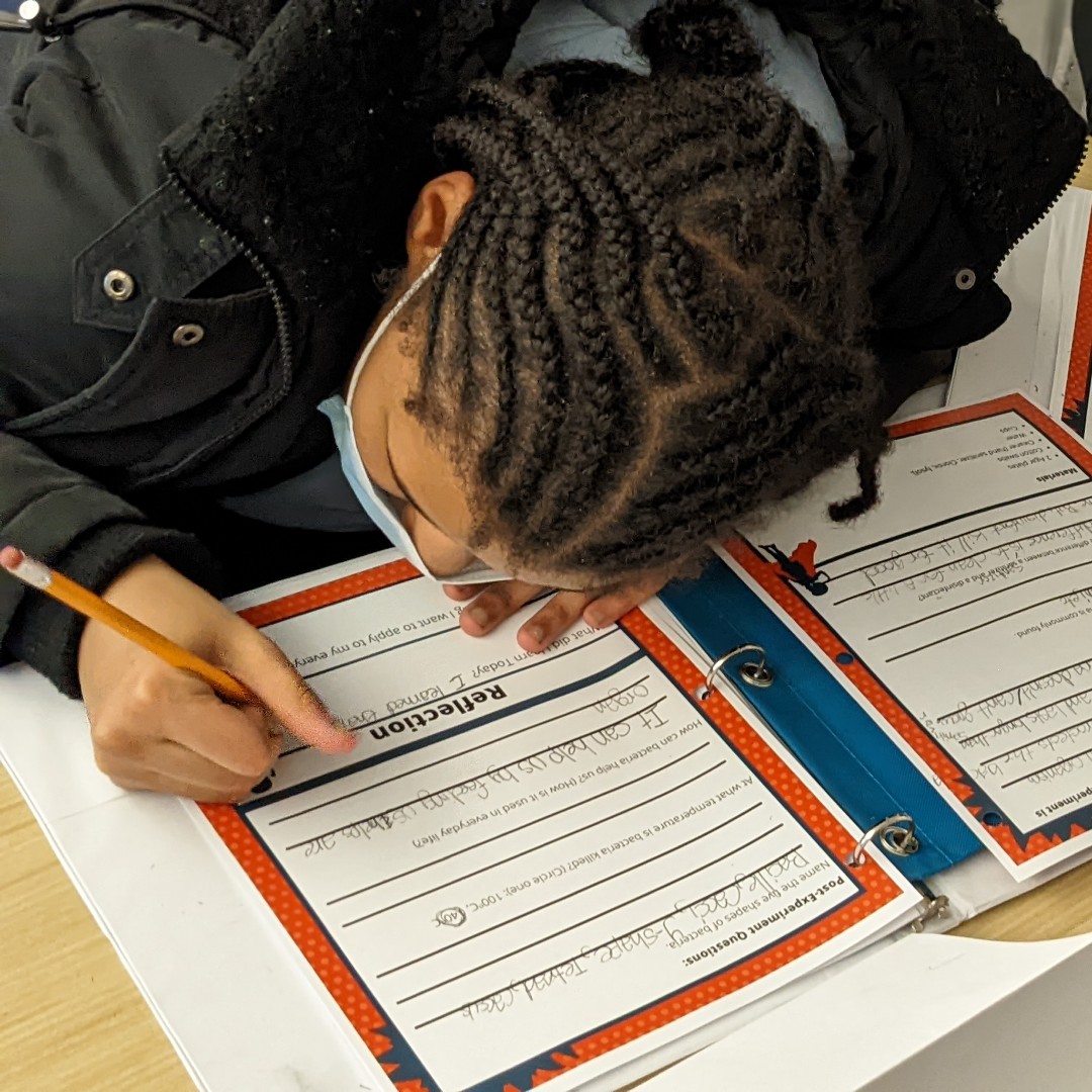 sysTEMic_flow's tweet photo. We are 2 weeks into our #Supergirls in #STEM program at the Boston Renaissance Charter Public School (@BRCPS)! From a #BIPOC STEM sheroes coloring activity to bacteria #experiments, our students can't get enough. They are our future STEM leaders indeed. #boston #systemicflow https://t.co/7tv7uDXJMI