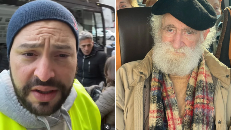 MetroUK's tweet photo. UK-born Jonny Daniels, 36, lives in Warsaw. He is the founder of From The Depths Foundation, which aims to preserve the memory of the Holocaust. Since the war began, Daniel has helped thousands of refugees who have arrived in Poland. https://t.co/oqSZnhgSO1
