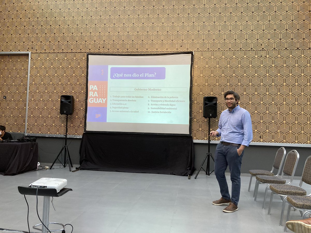 colmenapy's tweet photo. Presentando ideas de políticas públicas y los 10 problemas y soluciones para el Paraguay del futuro! @Juanquipane @mariecburt @jazminns97 https://t.co/SYjkZRlGwc