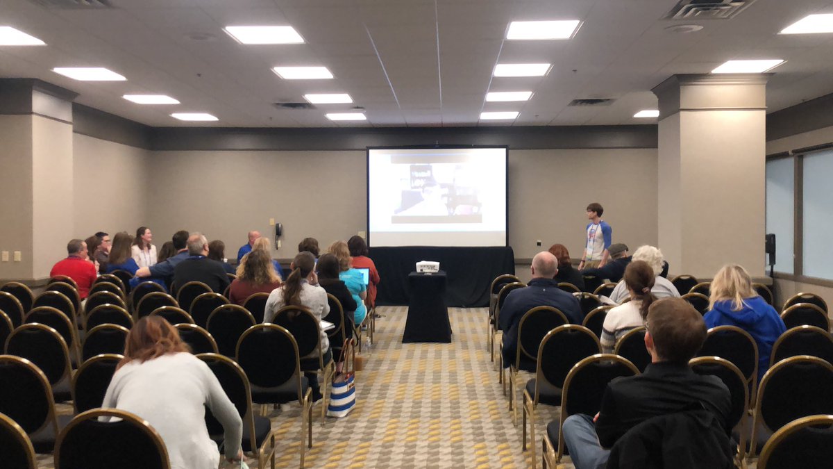 BVLA proudly presenting at KySTE! Excellent job modeling the way!