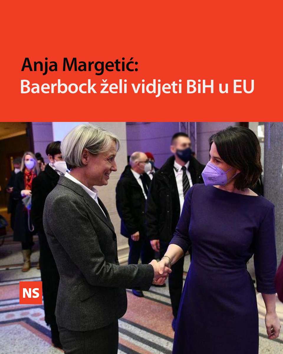 NasaStrankaBiH's tweet photo. .@MargeticAnja: Ovakva posjeta nam je posebno značajna  u trenutku je 🇧🇦 u jednom izuzetno turbulentnom razdoblju, a @NasaStrankaBiH je upravo sada, zajedno s ostalim opozicionim strankama, dovela do usvajanja dva ključna zakona za pristupanje 🇪🇺 https://t.co/LZgYsaW6T1