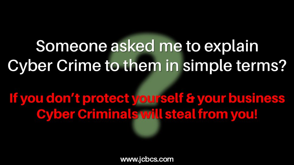 Now more than ever we need to take #Cybersecurity &amp; #Cybercrime seriously otherwise its a question of WHEN not IF you fall victim!

By looking at where your data is, who has access &amp; where its stored we can help any business minimise their #CyberFootprint making them safer.